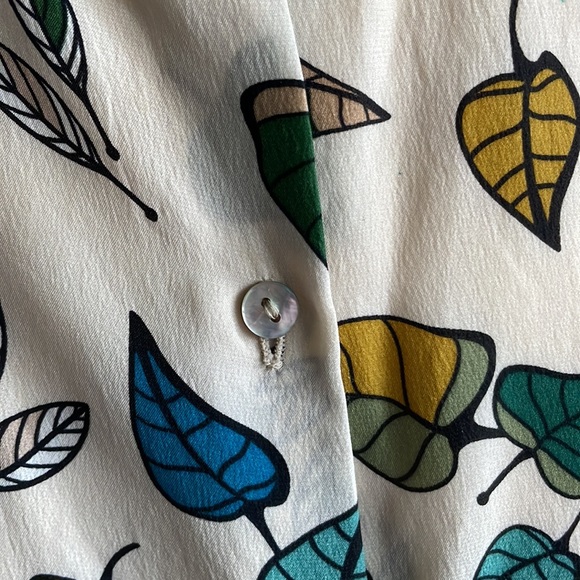 Zara Basic Silk Top - Picture 3 of 5